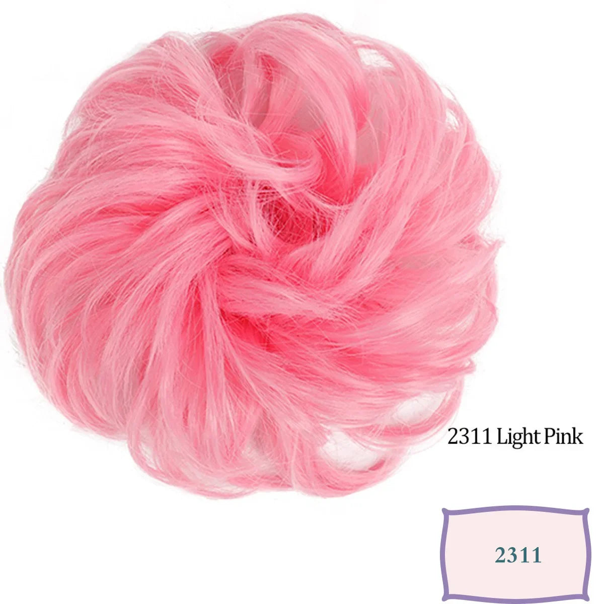 Messy Bun Hair Scrunchie – Synthetic Chignon Updo Hairpiece