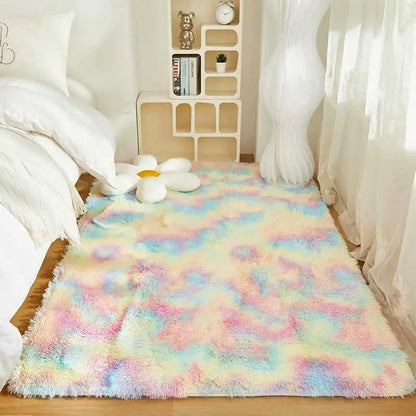 Soft Fluffy Shag Rug – Plush Area Carpet for Bedroom & Living Room