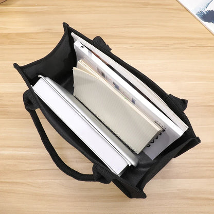 Large Canvas Tote Bag – Thickened Heavy-Duty Handbag for Men & Women
