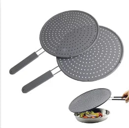 Silicone Splatter Screen for Frying Pan – Oil Splash Guard