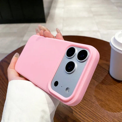 Candy Color Silicone iPhone Case – Matte Soft TPU Cover