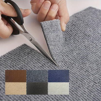 Self-Adhesive Carpet Tiles 30x30cm – Anti-Slip DIY Floor Mat for Office, Bedroom & Study