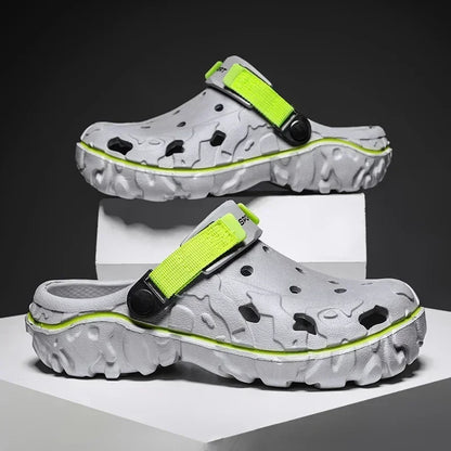 Men's EVA Clogs – Lightweight Ventilated Beach & Work Sandals