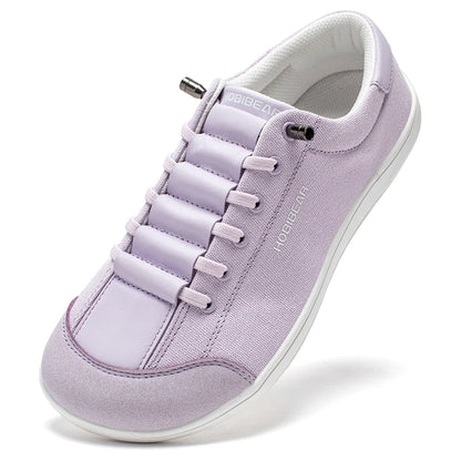 Barefoot Shoes Wide Toe Box Unisex Canvas Sneakers by Hobibear