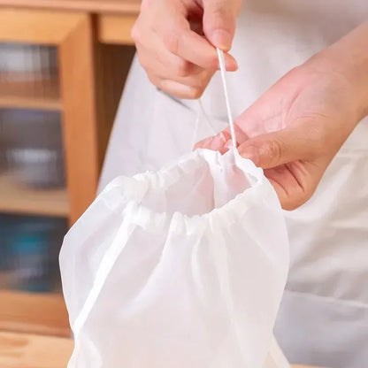 Reusable Nut Milk Bags – Nylon Cheesecloth Strainer Filter