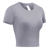 Gray Crop Tshirt