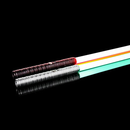 RGB Metal Lightsaber – 16 Colors, Smooth Swing & Sound Effects