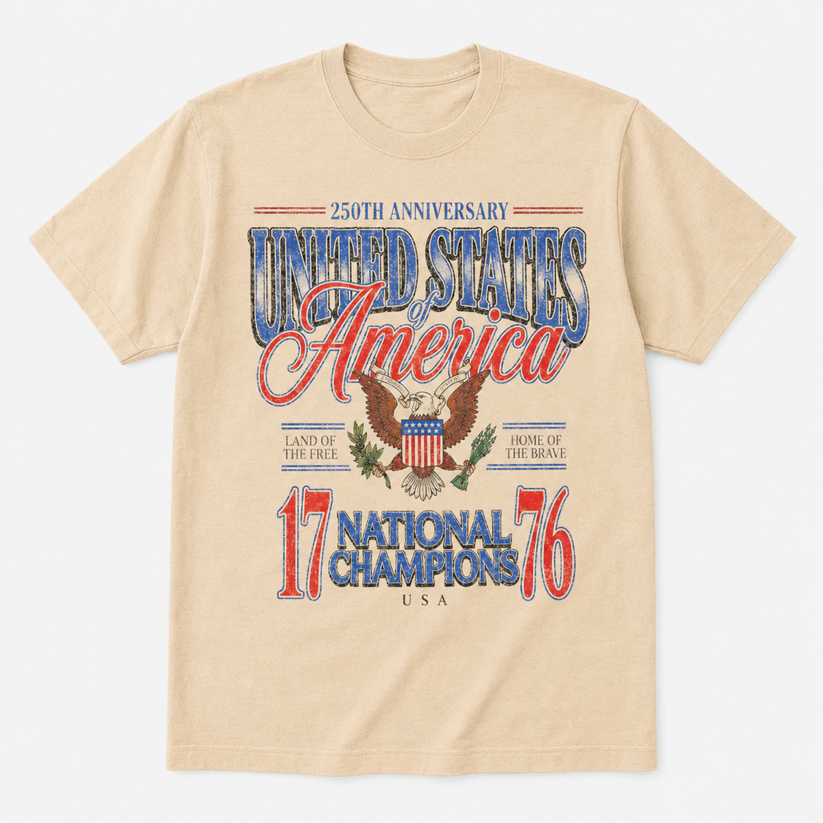 July 4th 1776 National Champions Funny Shirt