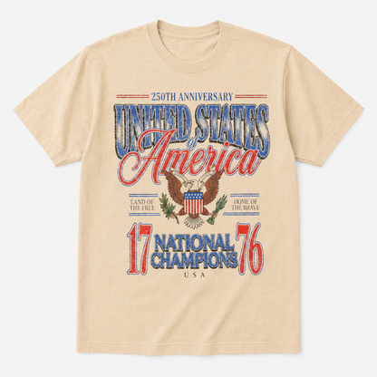 July 4th 1776 National Champions Funny Shirt