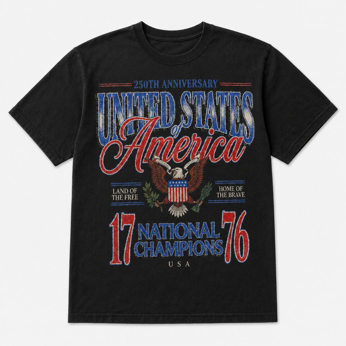 July 4th 1776 National Champions Funny Shirt