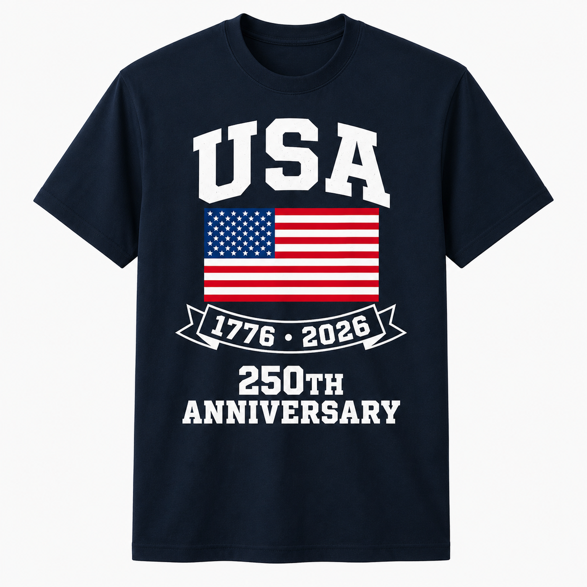 USA 250th Anniversary American Flag Patriotic Shirt