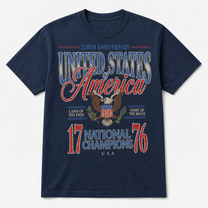 July 4th 1776 National Champions Funny Shirt