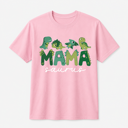Mamasaurus Funny Mom Dinosaur Family Birthday T-Shirt