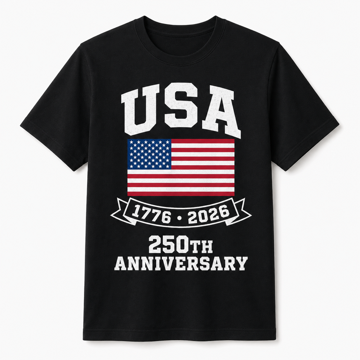 USA 250th Anniversary American Flag Patriotic Shirt