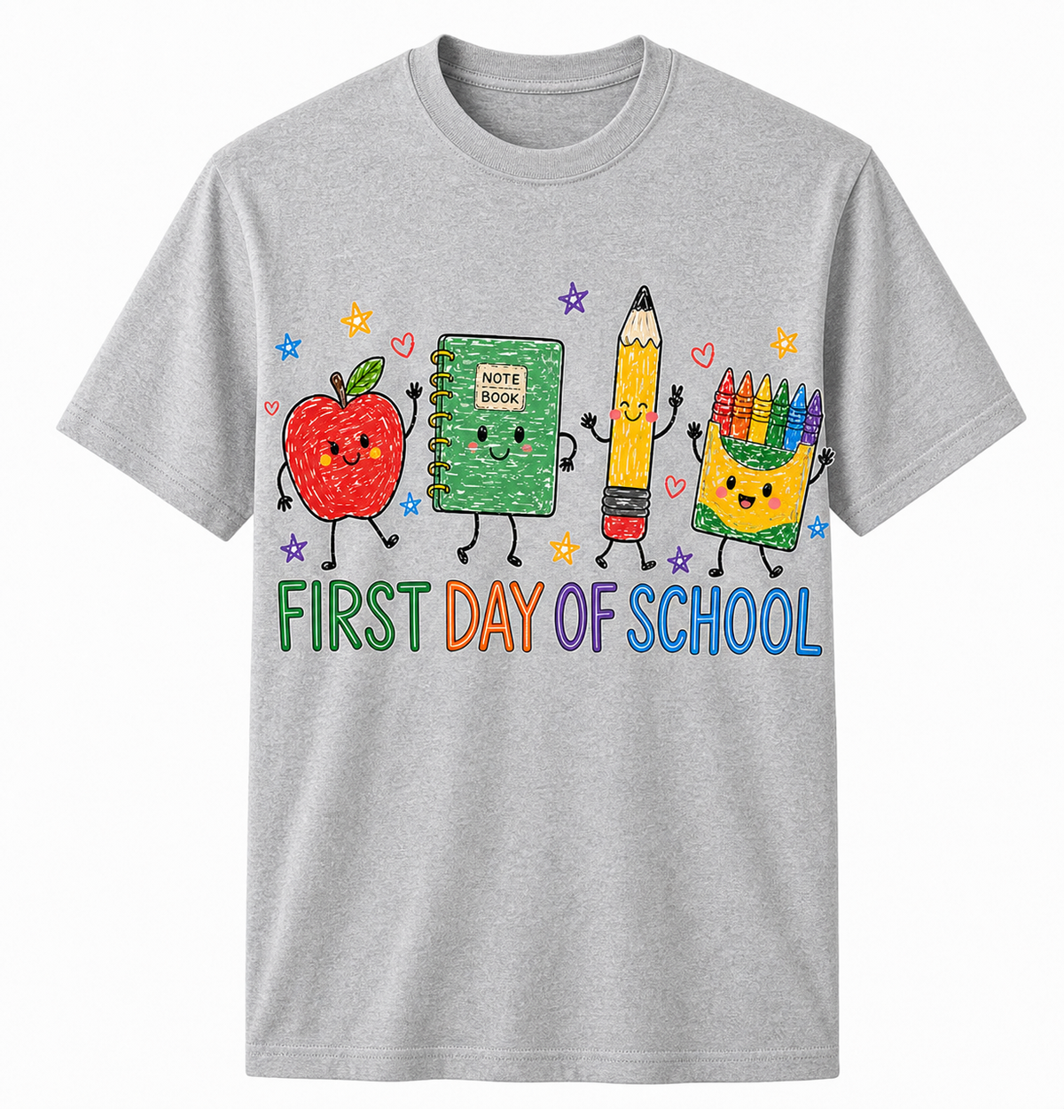 First Day Of School Comfort Colors Shirt